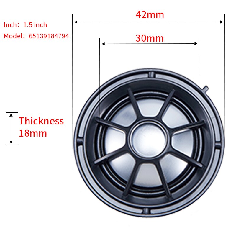 Car Tweeter For BMW F30 F10 F48 F15 G30 E90 E70 3GT X1 X5 Series Hi-Fi High Pitch Sound Music Loudspeaker Horn Treble Speakers