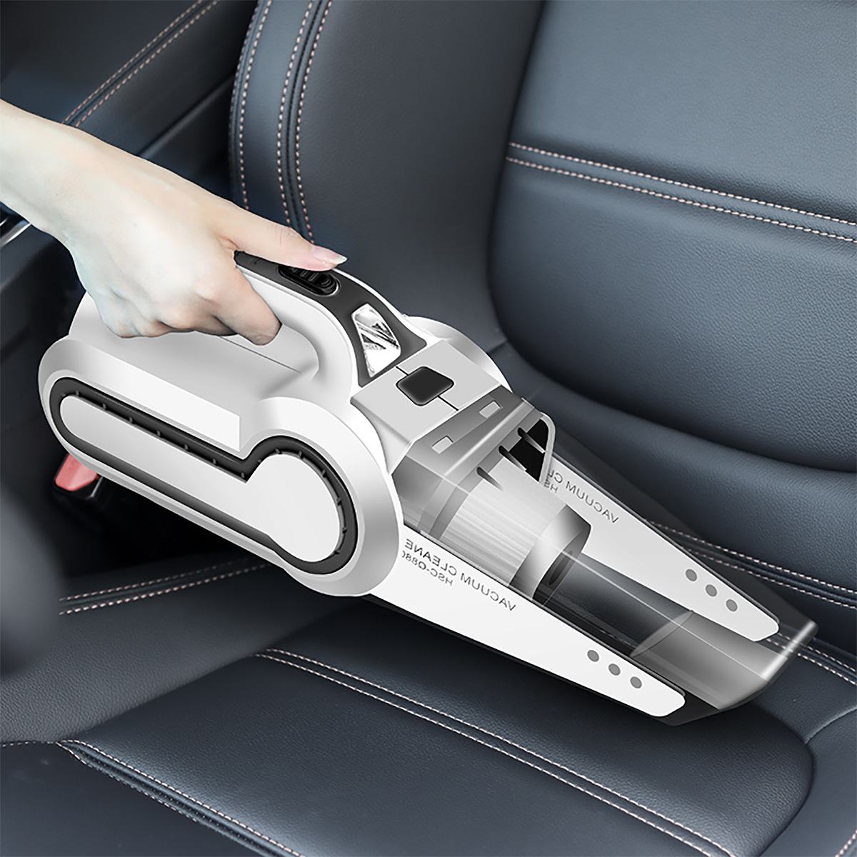 Wireless Cordless Car Vacuum cleaner Vacuuming Automobile Auto Portable Handheld Vacuum Cleaner Wet Dry Use USB Rechargeable