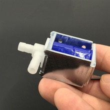 DC 12V Micro Electric Solenoid Valve N/C Normally Closed Mini Water Air Valve Car Auto Replacement Parts