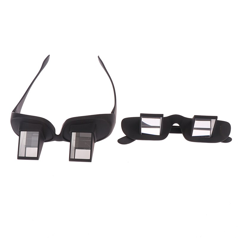 Gafas de visión para cama, gafas de prisma para leer Horizontal