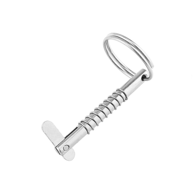 4 Pieces Quick Release Pin Marine Grade Stainless Steel Bimini Top Pin Corrosion Resistant Boat Hardware Parts
