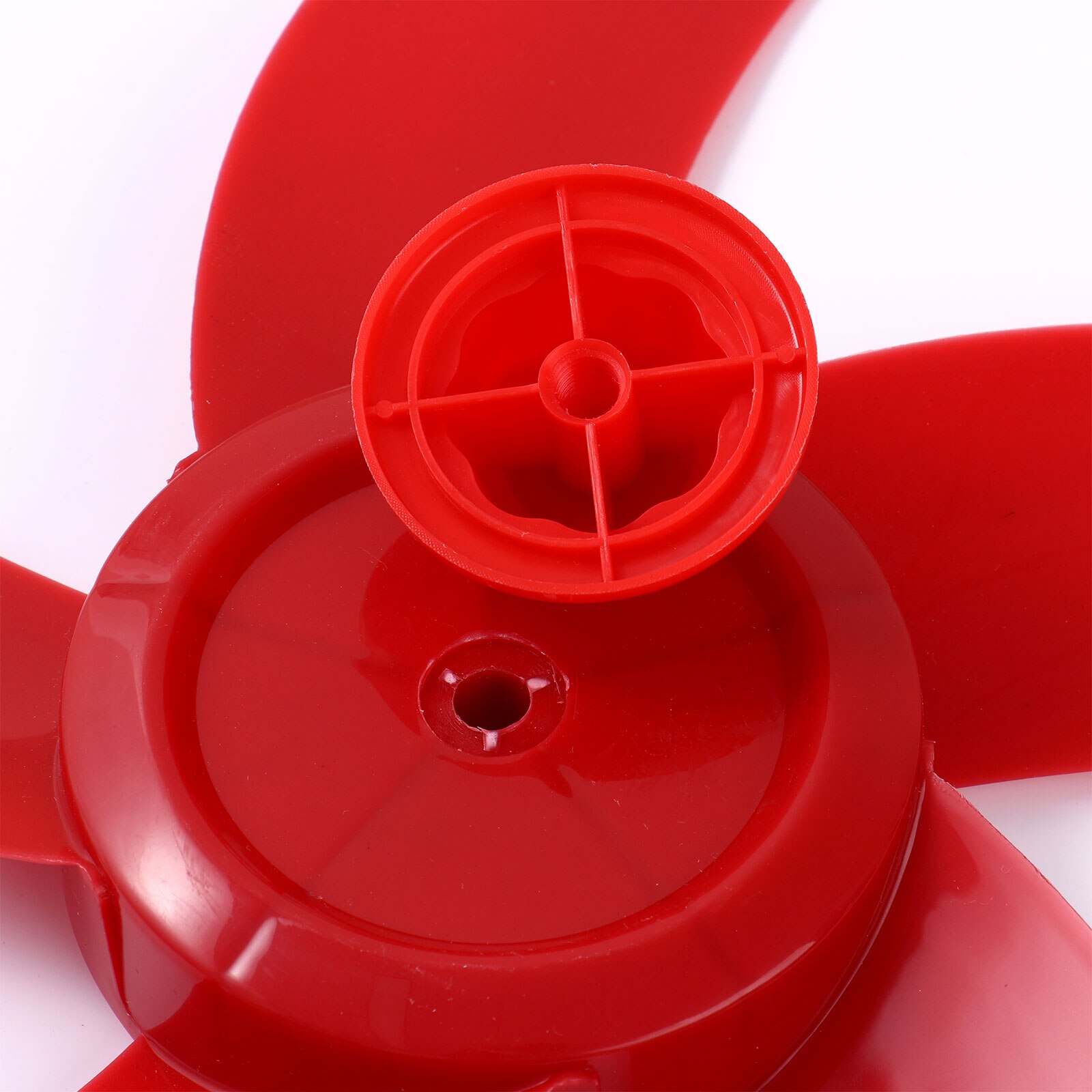 Hélice de ventilateur en plastique, 5 feuilles avec écrou, pièce de rechange pour accessoire général de Table sur pied de 16 pouces