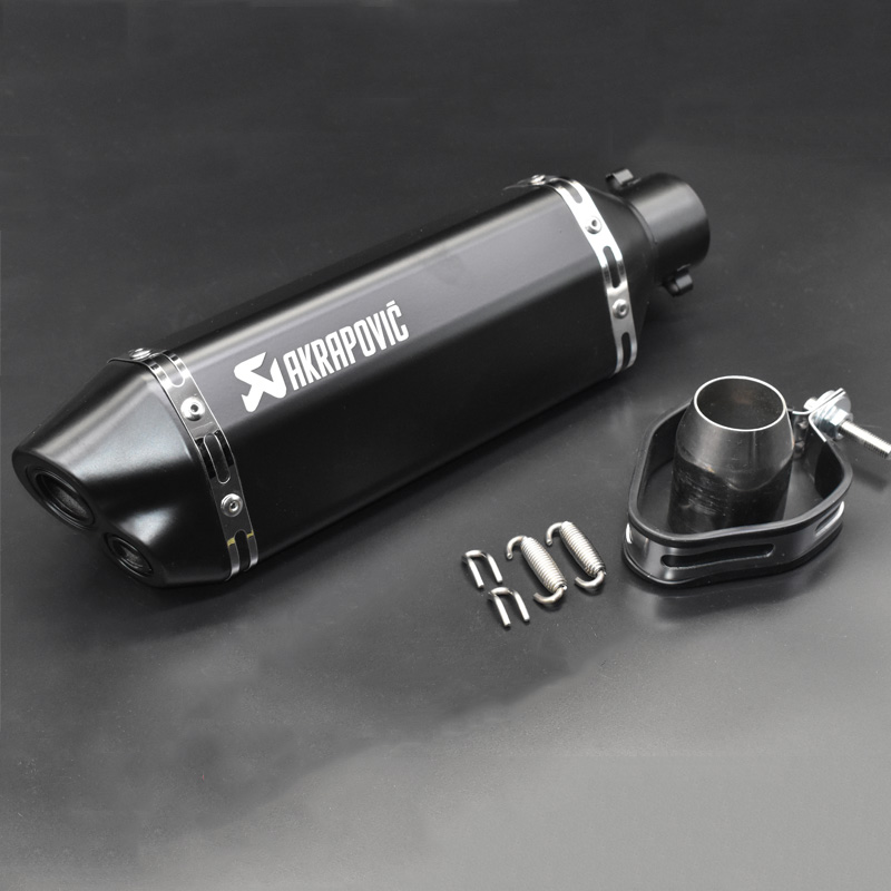 Universele voor akrapovic moto rcycle uitlaat escape moto met db killer Uitlaat Systemen voor honda benelli msx125 nmax EP01
