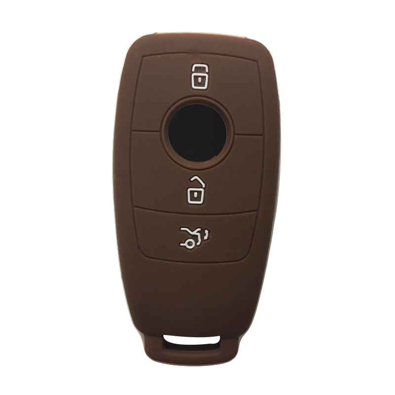 Capa e cupe 2019 para chave de mercedes benz, acessórios para chave, mercedes benz w177 2017 e class w213: brown