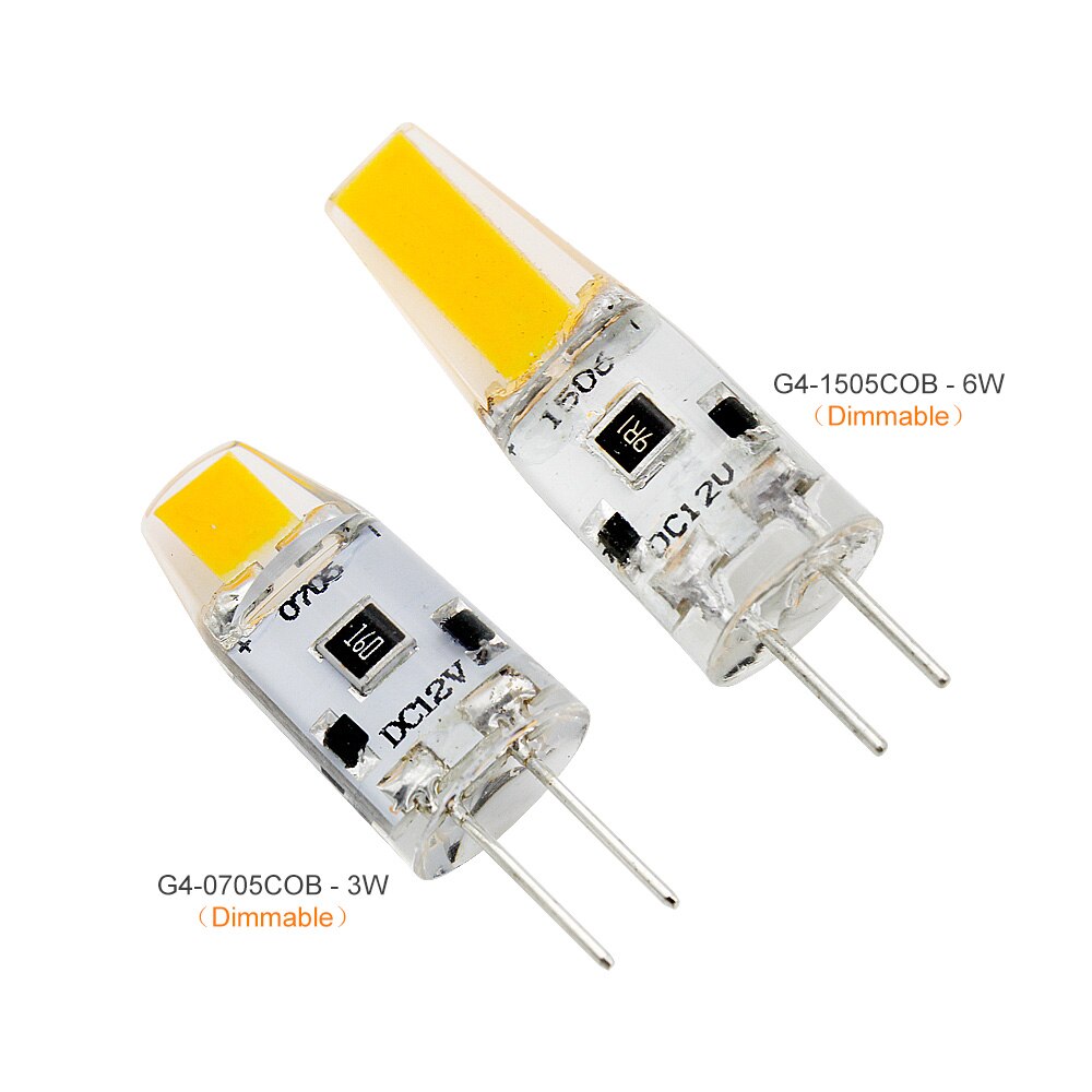 3W 5W 6W DC12V Dimmbare G4 LED Licht Lampe home Küche haube beleuchtung scheinwerfer Kronleuchter Lampen Ersetzen halogen