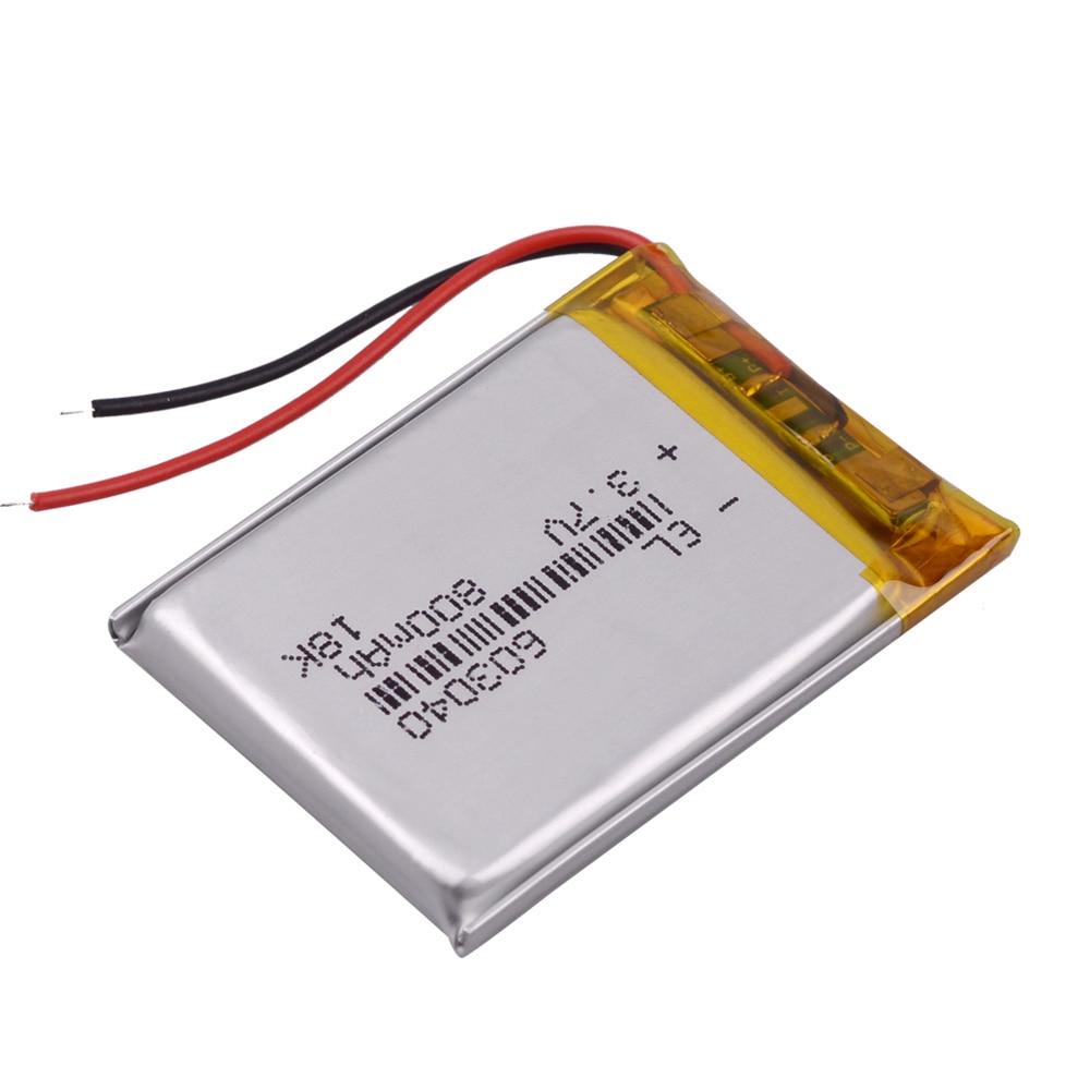 3,7 V 800mAh 603040 Li-Ion Lipo Batterie Lithium-Polymer Li-Po li ionen Batterie baby monitor Bluedio kopfhörer laterne