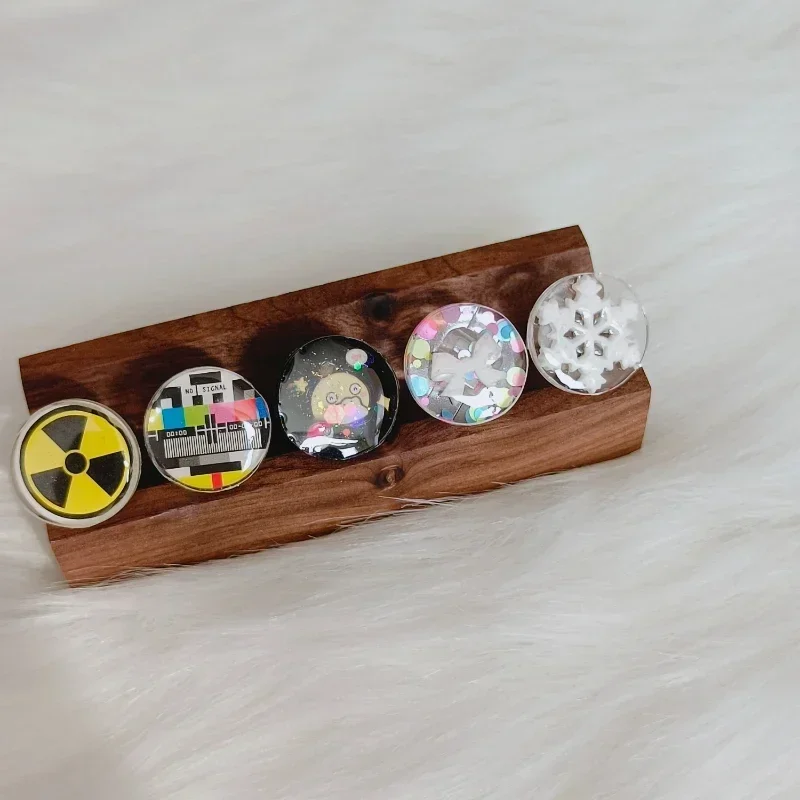 Hi75 Keyboard Knob Replacement Core Clickable Artisan Keycap Custom Translucent Volume Knob Core Gaming Mechanical Keyboard