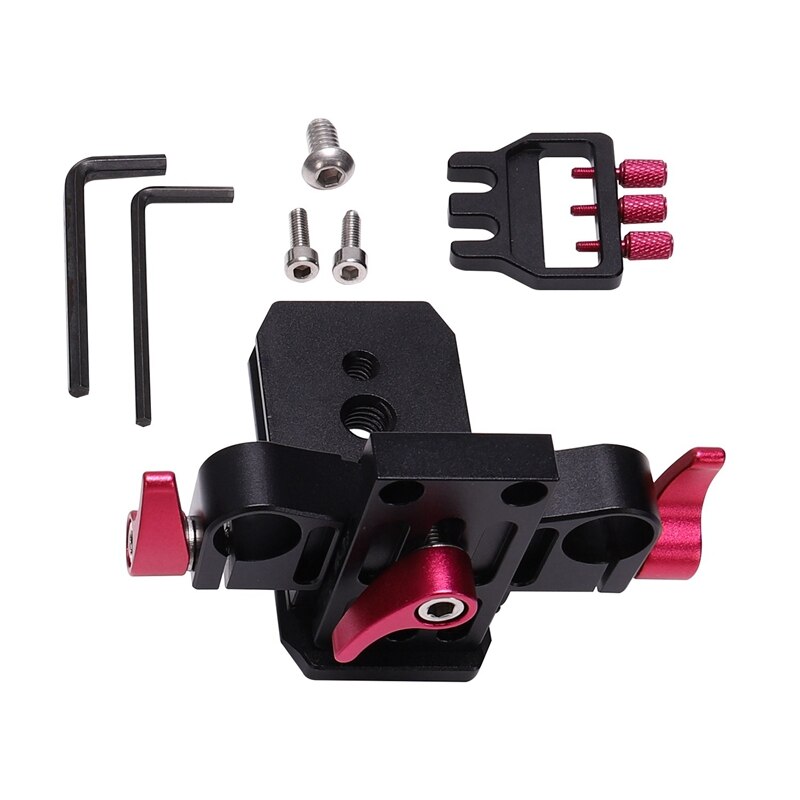 Antislip dslr camera video kooi kit cnc duurzame stabilisator voor  gh4 a7s a7 a7r a7 rii  a7 sii