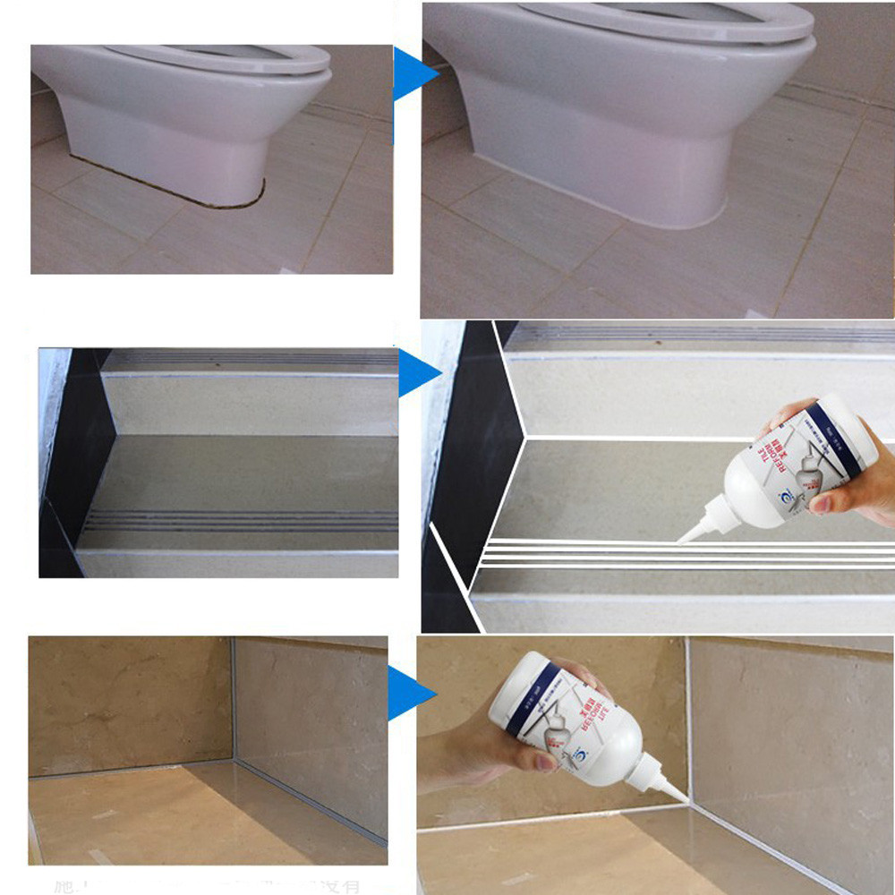 Tile Gap Refill Agent Tile Reform Coating Mold Cleaner Tile Sealer Repair Glue
