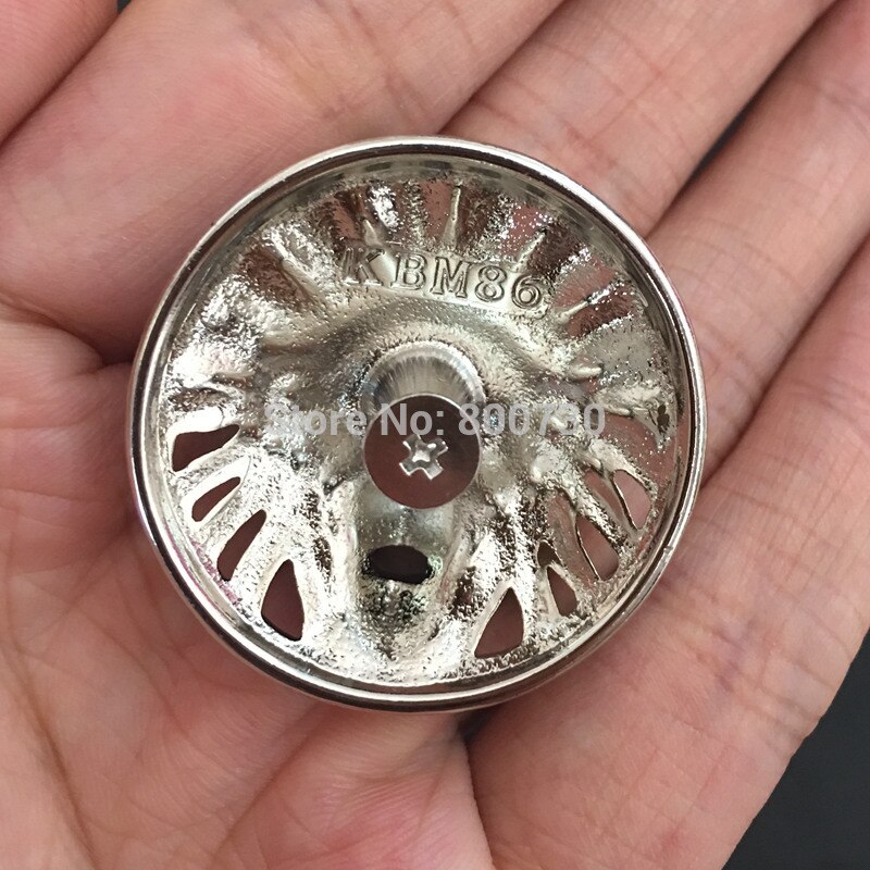 (KBM86) 10 st 1-3/8 ''(34.5mm) indian Chief Head Conchos Westerse Paardensport Tack Concho Screwback Leathercraft Silver