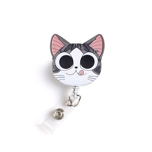 30 Stks/partij Cartoon Intrekbare Badge Houder Student Verpleegkundige Naam Id Kaarthouder Enfermera Borst Kantoor Accessoires: 9