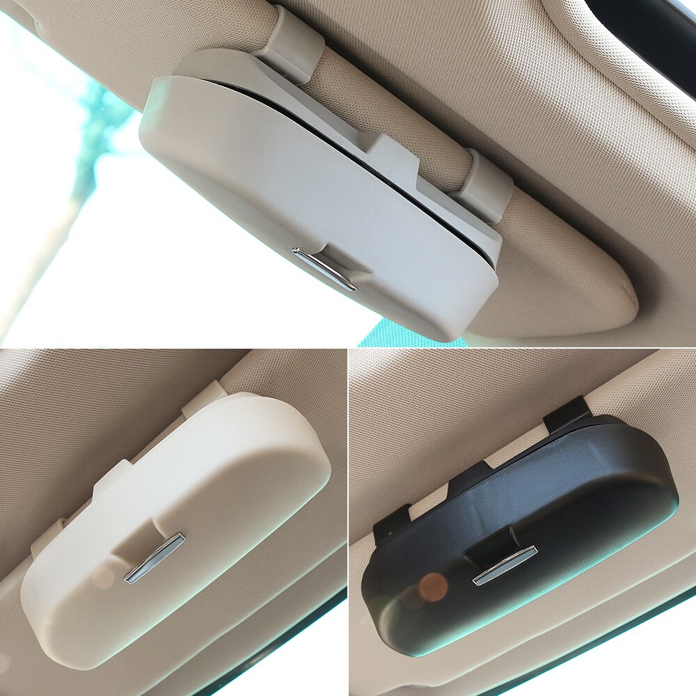 Auto Bril Box Storage Zonnebril Case Voor Dacia Sandero Stepway Dokker Logan Duster Lodgy