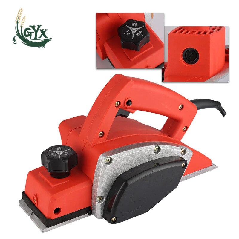 Multifunctional woodworking electric planer portable woodworking electric planer household small mechanical push planer