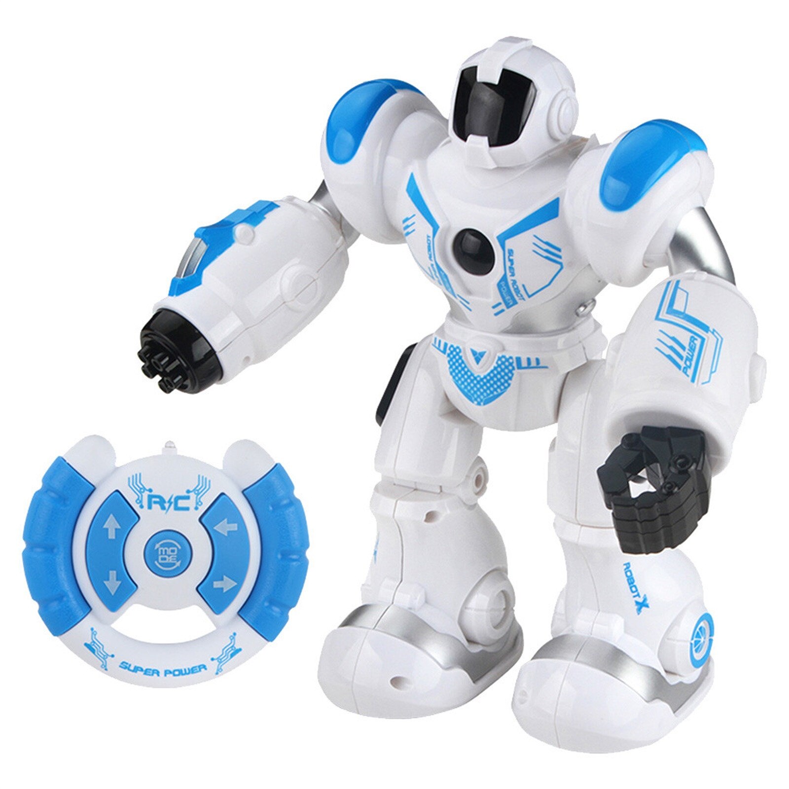 Intelligente Robot Multifunctionele Opladen Kinderen Speelgoed Dansen Afstandsbediening Smart Robot Model Vervormd Auto Speelgoed Voor jongen