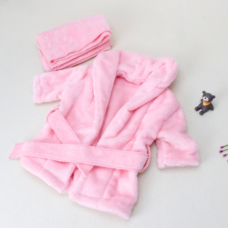 Bathrobes Wrap Newborn Photography Props Baby Photo Shoot Accessories