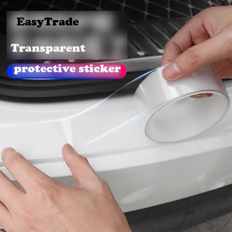 For Toyota RAV4 Accessories Car Styling Nano Transparent Door Sill Protector Goods Nano Sticker Accessories