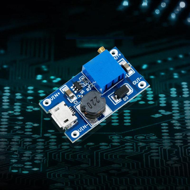 DC-DC 2 V-24 V naar 5-26 V 2A Max Step Up Module Booster Voeding Module auto Omvormers DC-DC Step Up Module 32x21x2mm