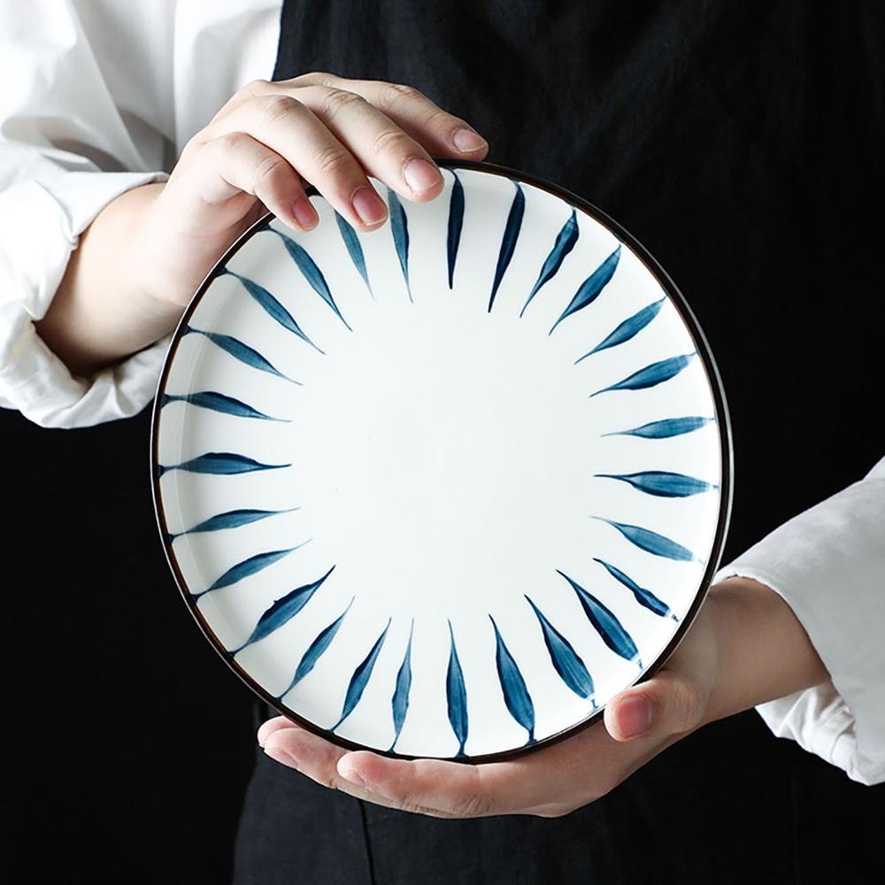 4 Stijlen Keramische Diner Platen Wit Porselein Dessert Tray Voor Restaurant Waar Schotel Voedsel Plaat Party