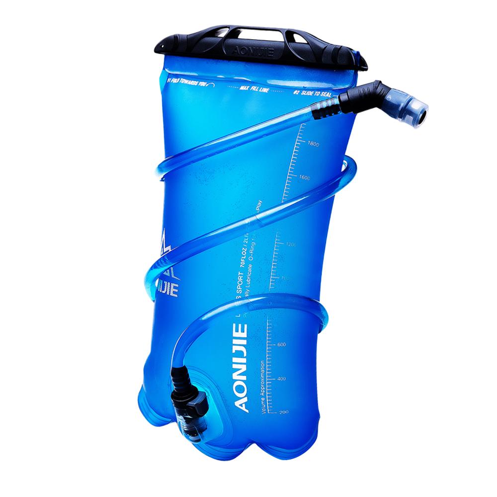 Bolsa de vejiga de agua paquetes de hidratación sistema de almacenamiento senderismo ciclismo supervivencia de emergencia depósito de agua: 1L
