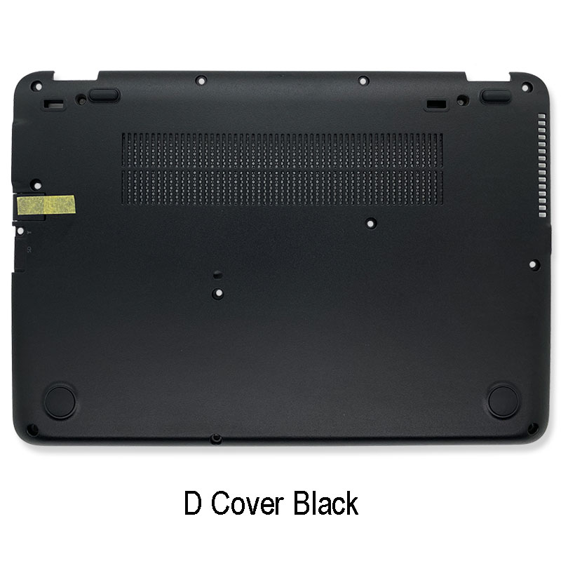 Lcd Back Cover Voor Hp Elitebook 820 G3 725 G3 Laptop Voorkant Palmrest Bottom Case Scharnieren Cover 821658-001 821692-001: D Cover Black
