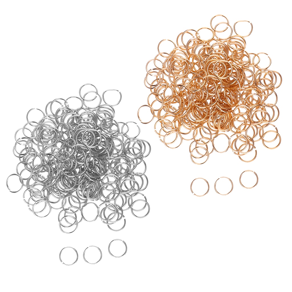 Lot 400 Hair Braid Rings Loop Clips Hair Hoops for Dreadlock Braiding