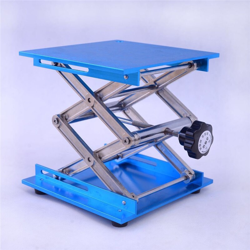 100x100/150X150 Mm Aluminum Router Table Woodworking Engraving Lab Lifting Stand Rack Platform Woodworking Tools Benches