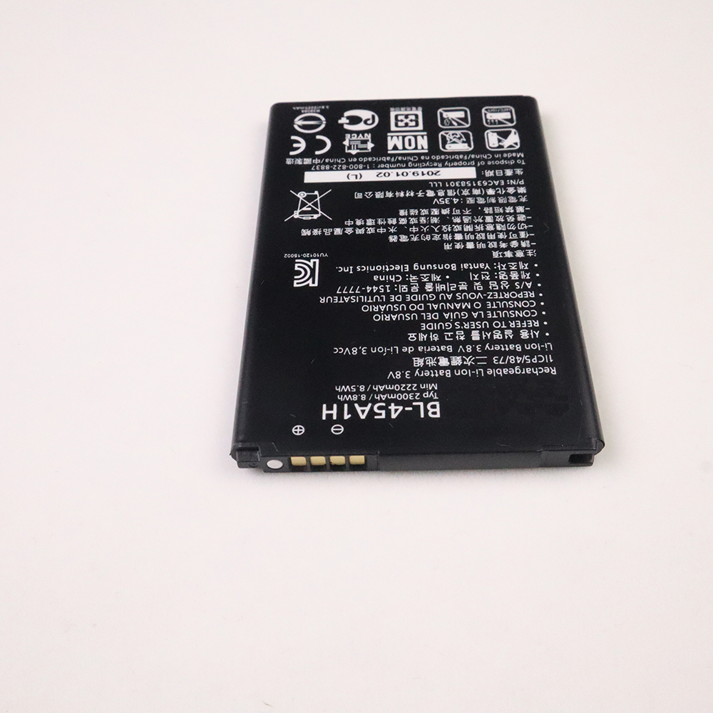 100% Original BL-45A1H Replacement Phone Battery For LG K10 LTE F670L F670K F670S F670 Q10 K420N K10 BL45A1H Capacity 2300mAh