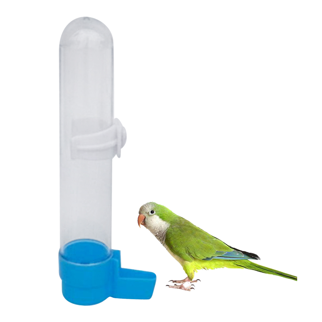 Bird Feeder Automatic Water Drinker Feeder Cage for Parrot Cockatiel Canary
