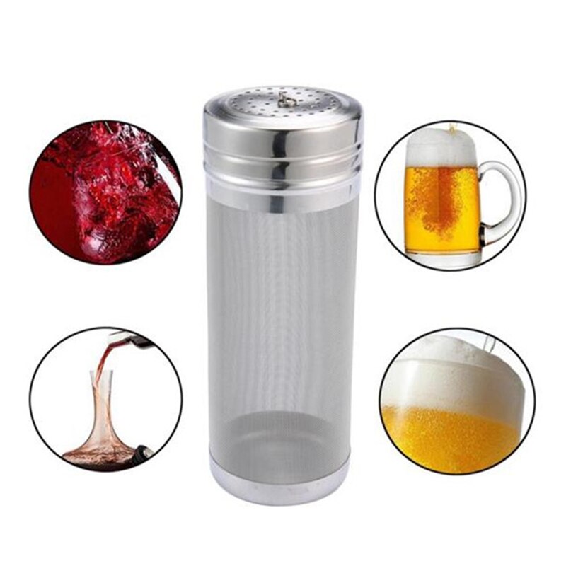 Filtro de cerveza de acero inoxidable Filtro de salto tolva seca para el hogar Filtro de araña de cerveza de alta velocidad Filtro de filtro de cerveza de malla casera