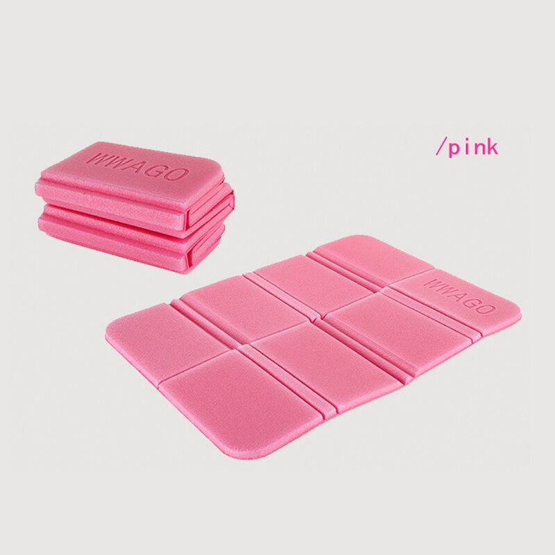The XPE outdoor cushion folding foam portable picnic mat waterproof and moisture-proof mat: Pink