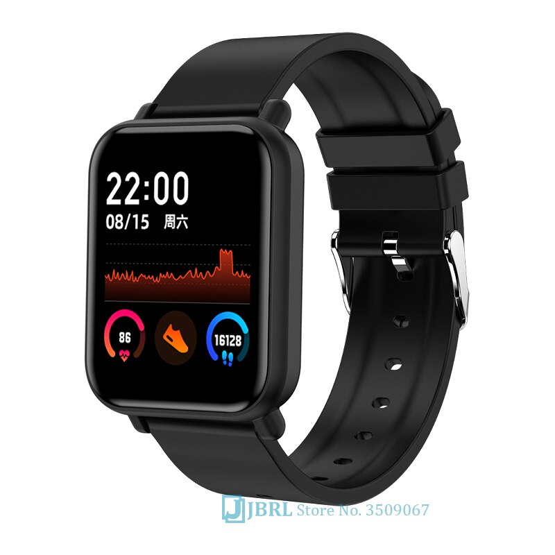 Digital klocka dam män vattentät bluetooth led elektronik klocka för kvinnor män full touch armbandsur sport dam klockor timme: R7 silikon svart