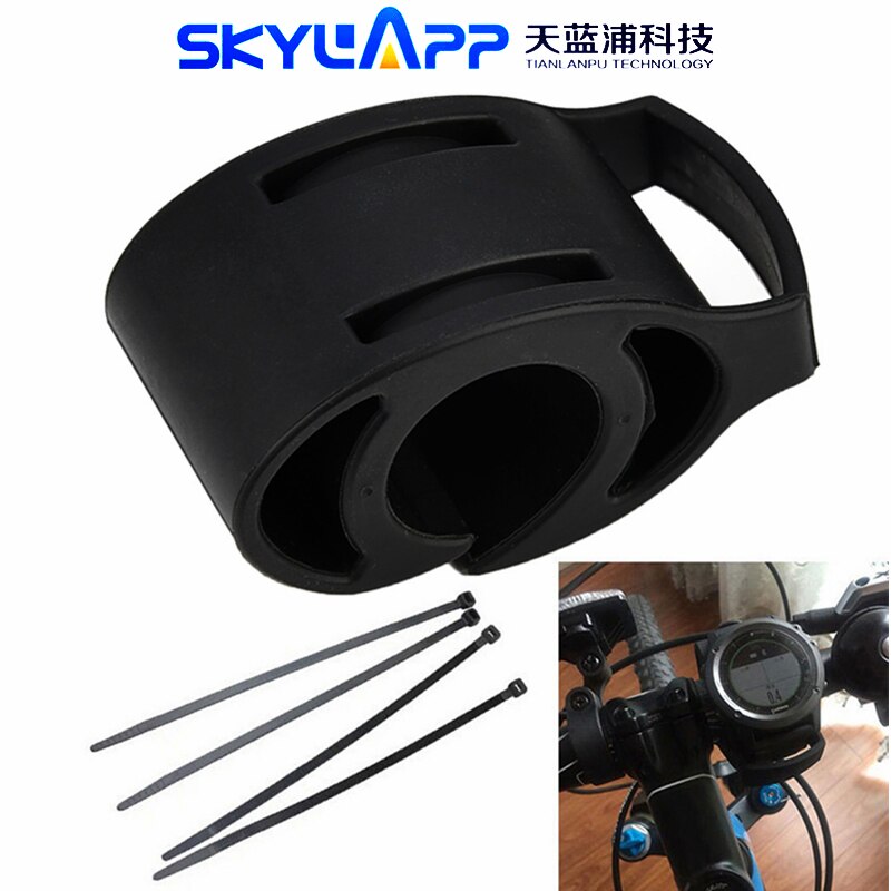 Bicycle watch stand bracket for Garmin Forerunner 405 / 405CX Bicycle GPS navigator handlebar bracket base tie Fixed belt strap