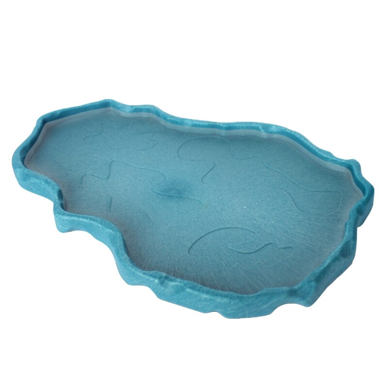 Alimentador de reptiles y tortugas para mascotas, cuenco, cuenco, bandeja de alimentación, plato, dispensador de agua y comida, olla U7ED: LBL / S