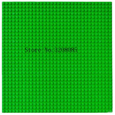 32*32 Dots Classic Base Plates Bricks City Baseplate Board Compatible Bricks Building Blocks Toys For Children: GREEN