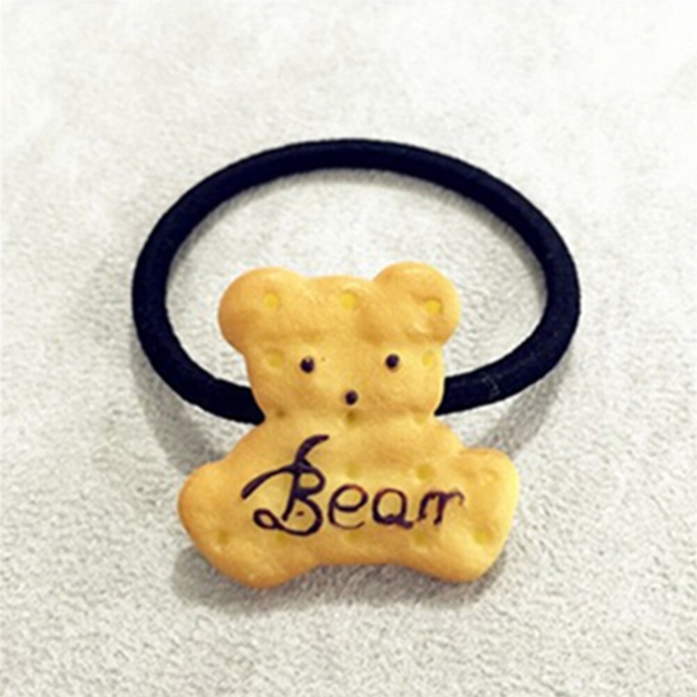 Cookie Haarspeld Haar Clip Haar Ring Elastische Elastiekjes Haar Touw Meisjes Hoofdbanden Haar Banden Kinderen Haarband Haaraccessoires: 8