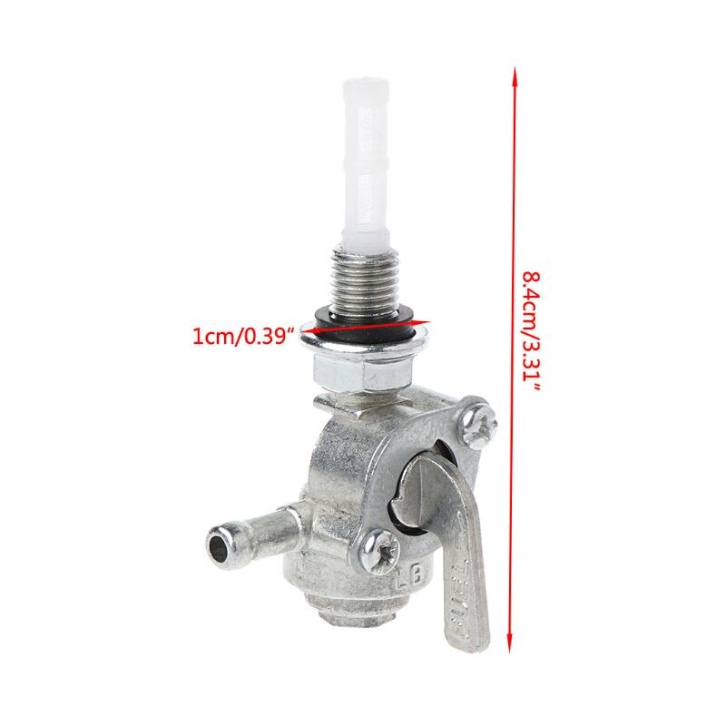 Llave de purga de grifo para tanque de gasolina, válvula de cierre, interruptor de combustible para generador de gasolina, tanque de aceite de motor