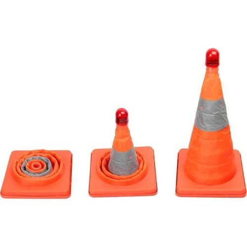 vidaXL 5x Verkeerskegel Uitvouwbaar 42 cm Veiligheidspylon Pilon Kegel Verkeer