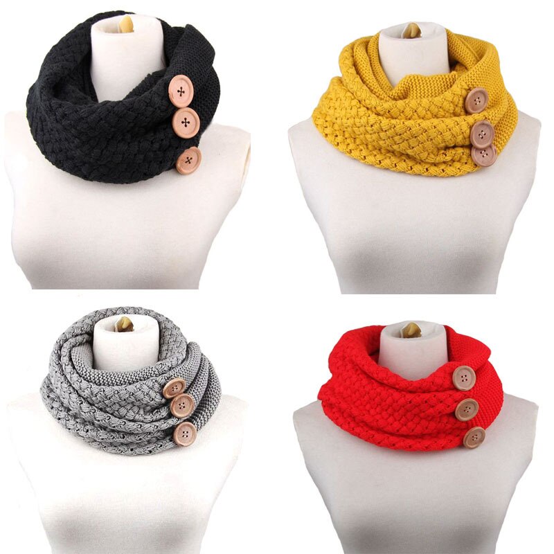 Écharpe en tricot Infinity pour femmes, cache-col épais et , à la , pour l&#39;hiver, YG121