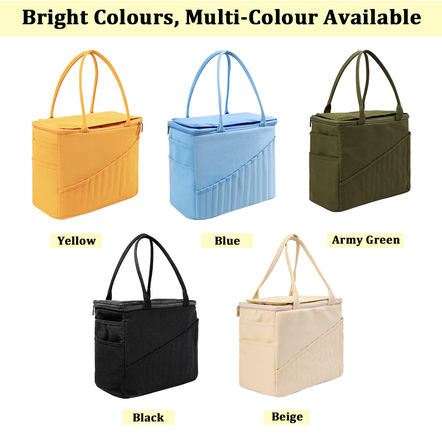 Sac de rangement pour fil à tricoter, fourre-tout, sac de rangement pour laine, crochets, aiguilles à tricoter, sac de rangement pour outils de couture, organisateur ménager de bricolage