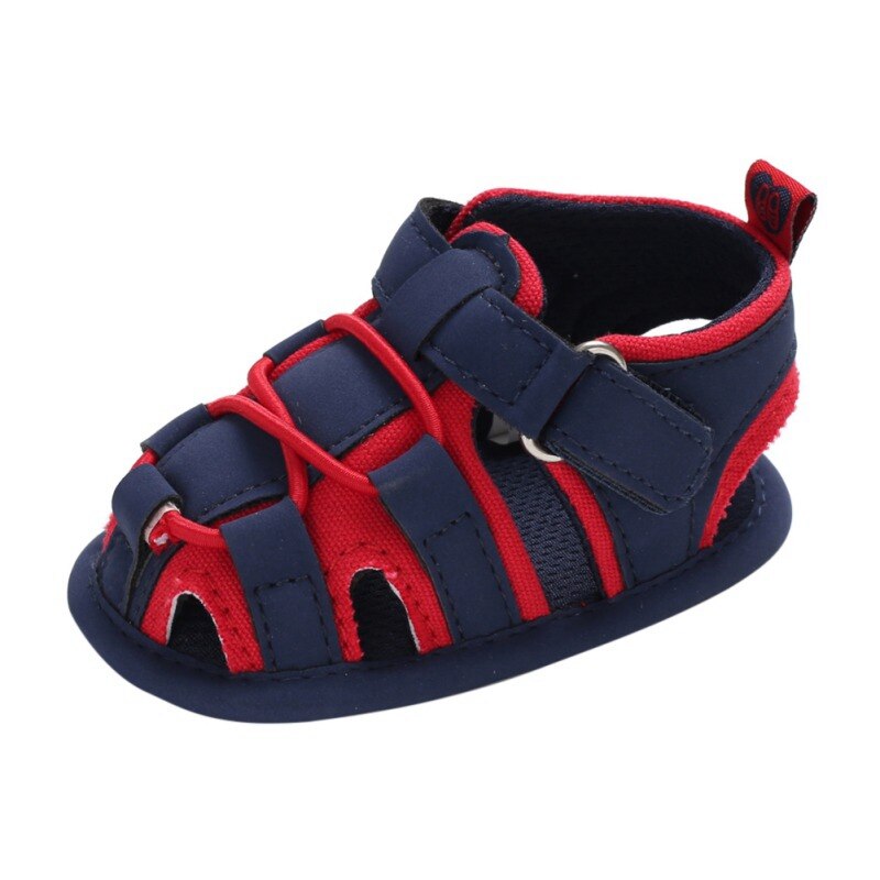 Sapatos da criança 2019 verão do bebê meninos sandálias sola macia anti crianças sandálias do bebê respirável do plutônio