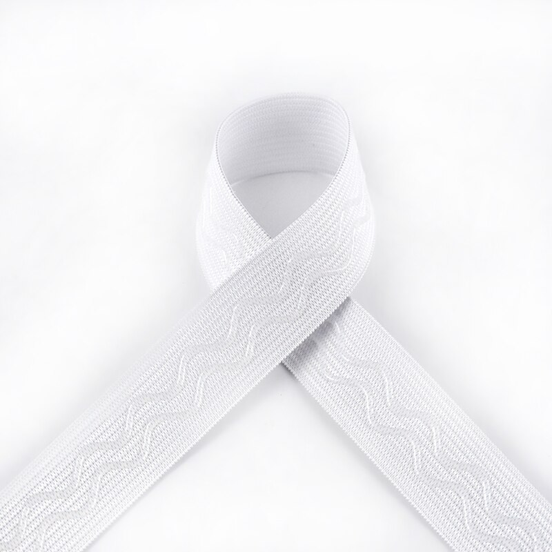Spring Elastic Webbing Meetee 5/10M 20/25mm Non-slip Elastic Band Polyest... – Vicedeal