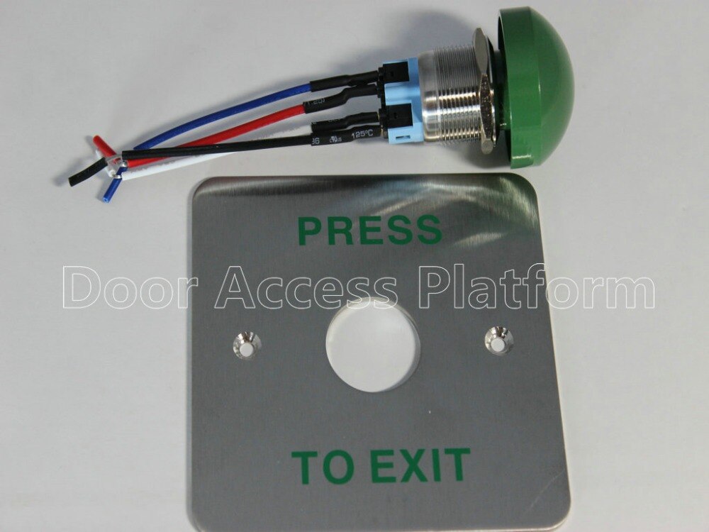 IP67 WaterProof +WeatherProof Door Exit buttonRelease Button, Push Button, Exit for Door Access Control SystemWeatherproof