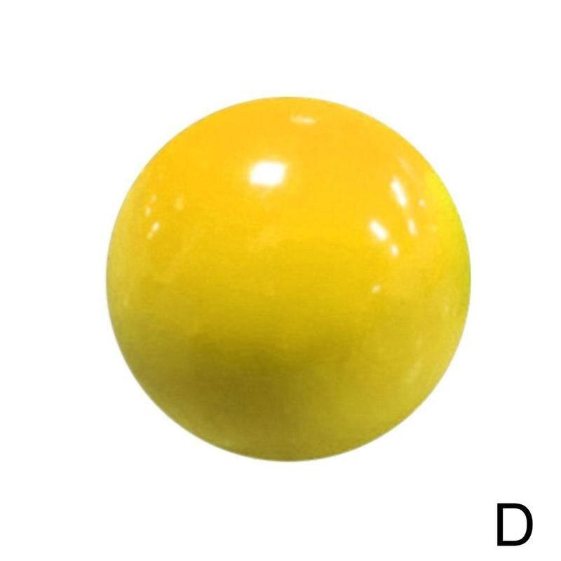 Pelota de descompresión TPR, pelota de Squash pegajosa, juguete brillante para niños, Bola de pared adhesiva, 1 Uds.: D