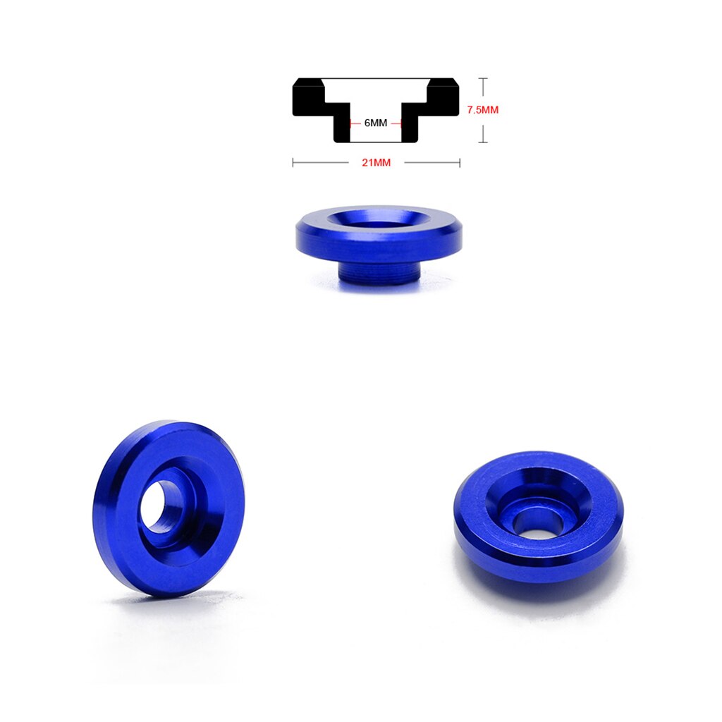 Aluminum Engine Valve Cover Washer+Metal Bolt Kit (Hardware as Shown in the Picture)