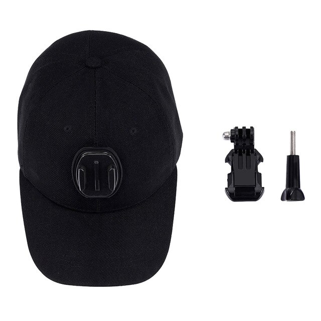Ajustable de lona sol sombrero tapa para Gopro Hero 5 4 3 SJCAM SJ7000 SJ6000 M20 Eken H9 H9R H8 Pro Yi 4K apagado SOOCOO acción del deporte de la cámara: 3