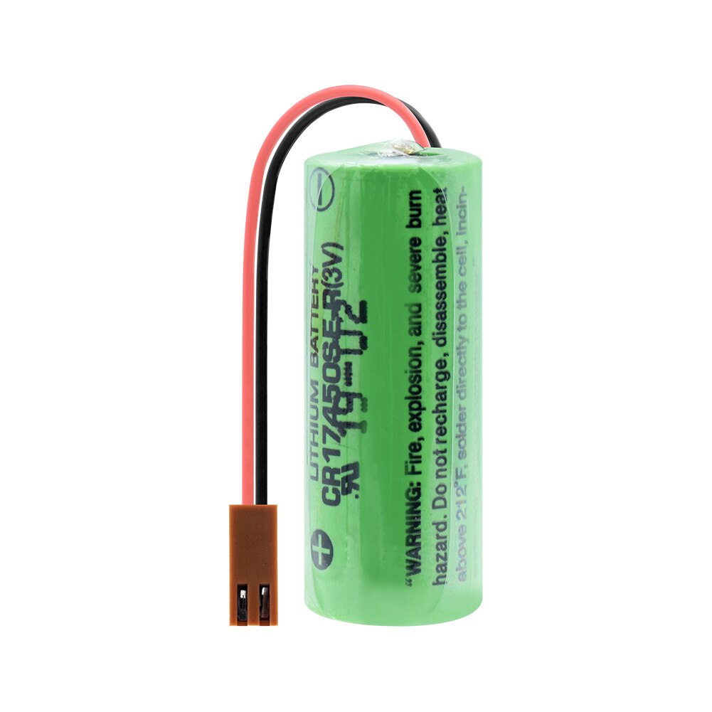 3V 2500mAh CR17450SE-R A98L-0031-0012 Li-ion lithium Battery A98L-0031-0012 A02B-0200 CR17450 With Resistor For Fanuc