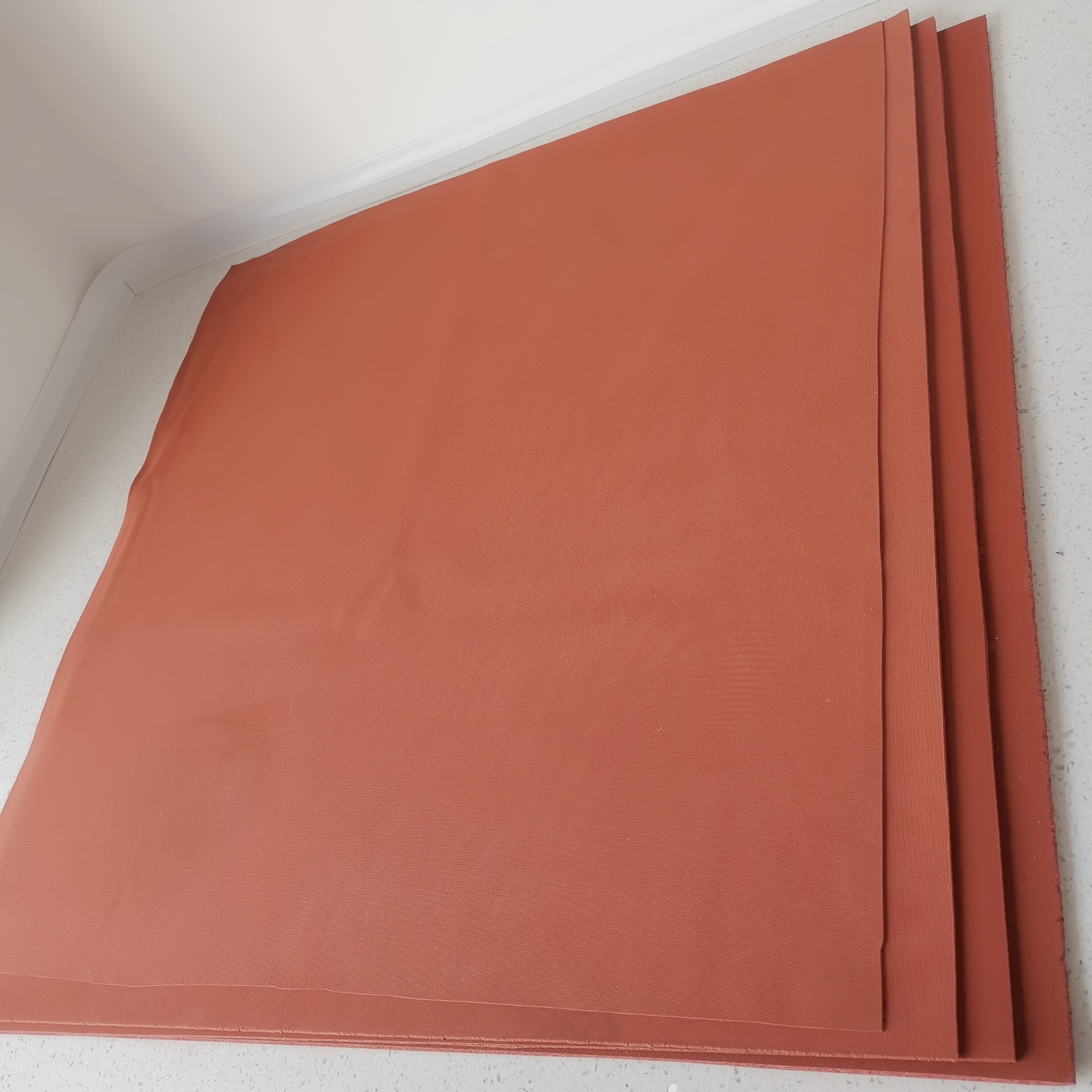 50x50cm 1mm grubość odporna na wysoką temperaturę czerwona piana płyta podkładka gumowa guma silikonowa robić przenoszenia ciepła