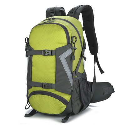 Outdoor Bags Hiking Backpack 30L Waterproof Anti-tear Nylon Bag Men Women Climbing Travel Cycling Sports Backpack: green