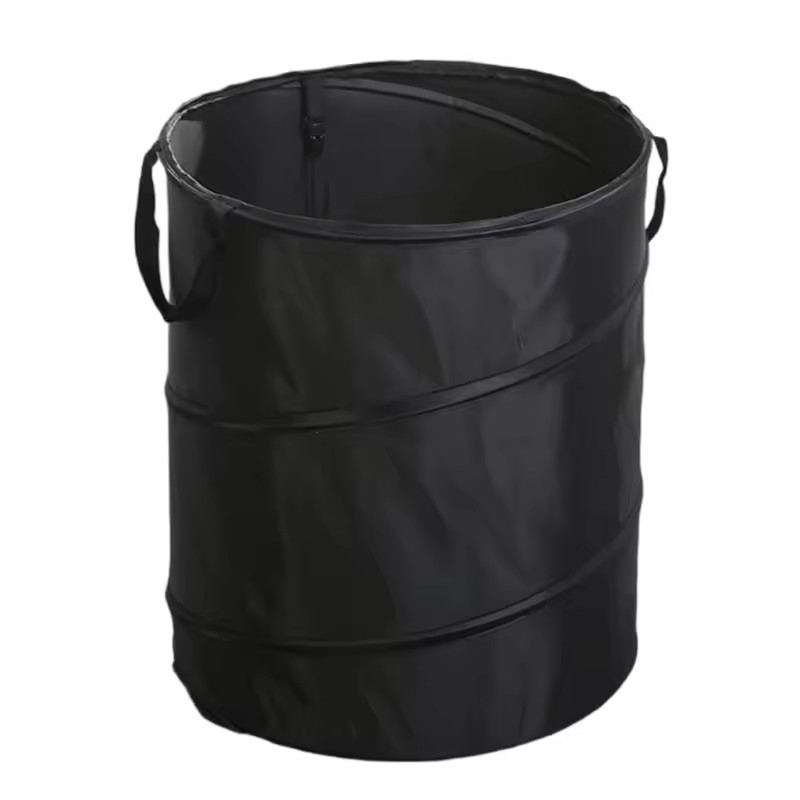 Opvouwbare Camping Prullenbak Herbruikbare Yard Afvalzak Draagbare Vuilnisbak Container: Rood