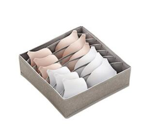 Opvouwbare Ondergoed Sokken Opbergdoos Wasbare Multi-grids Mesh organizer Voor Bras Knickers Thuis Garderobe Laden Organisatie